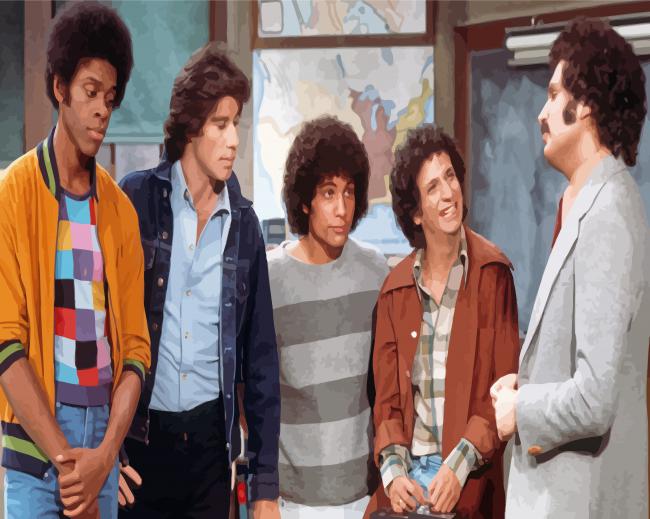 Welcome Back Kotter Movie Characters Diamond Painting