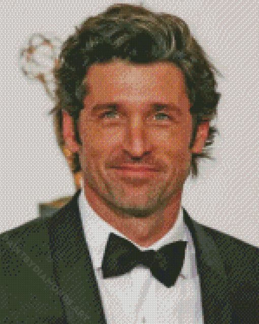 Classy Patrick Dempsey Diamond Painting