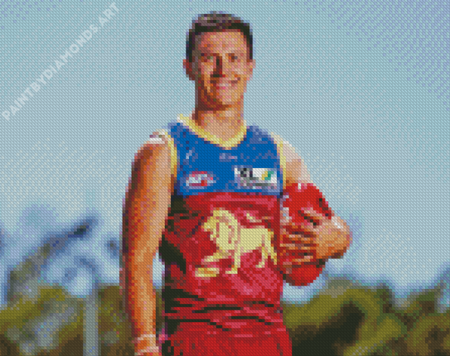 Hugh Mccluggage Brisbane Lions Player Diamond Painting
