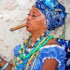 Old Cuban Woman Diamond Painting