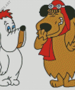 Droopy And Dog Characters Diamond Painting