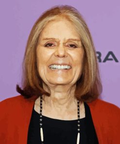 Gloria Steinem Journalist Diamond Painting
