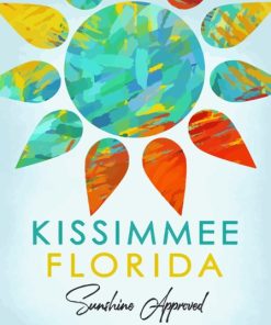Kissimmee Florida Poster Diamond Painting