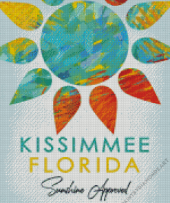 Kissimmee Florida Poster Diamond Painting