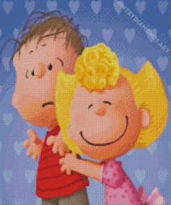 Linus And Sally Diamond Painting