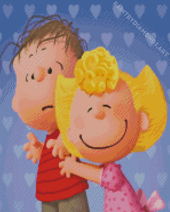 Linus And Sally Diamond Painting