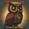 Mechanical Owl Diamond Painting