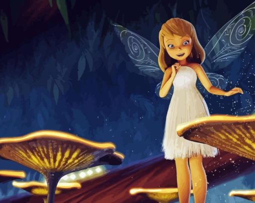 Pixie Hollow Fairy Diamond Painting