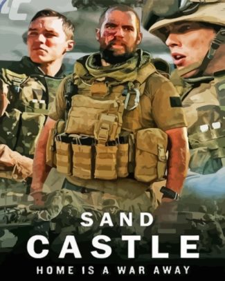 Sand Castle Movie Poster Diamond Painting