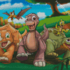 Aesthetic Land Before Time Diamond Painting