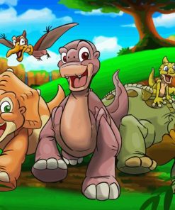 Aesthetic Land Before Time Diamond Painting