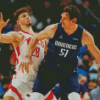 Boban Marjanovic VS Houston Rockets Player Diamond Painting