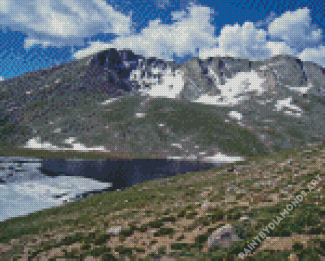 Evans Colorado Mountains Diamond Painting