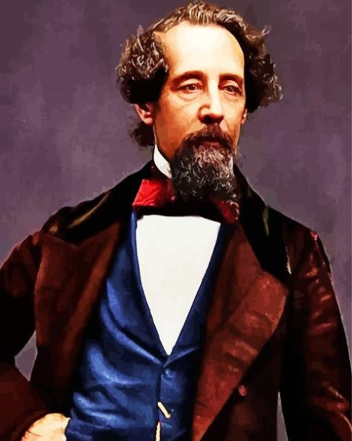 Dickens Charles Author Diamond Painting