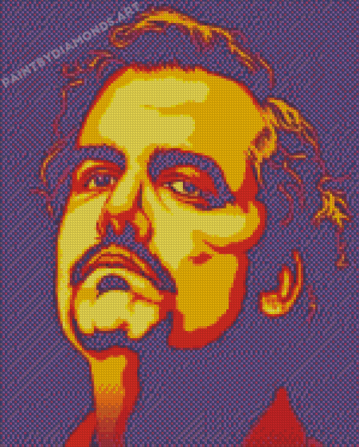 Pablo Emilio Escobar Illustration Diamond Painting