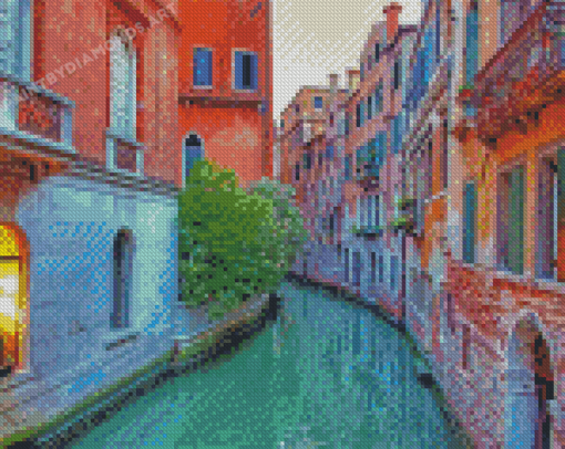 Venice Water City Canal Diamond Painting