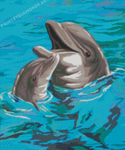 Dolphins Diamond Painting