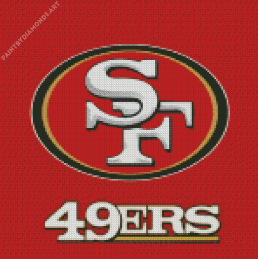 49ers Logo Diamond Painting