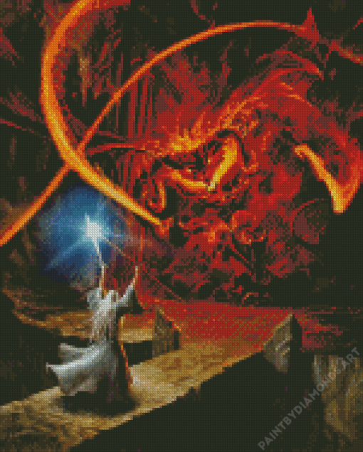 Aesthetic Balrog Diamond Painting