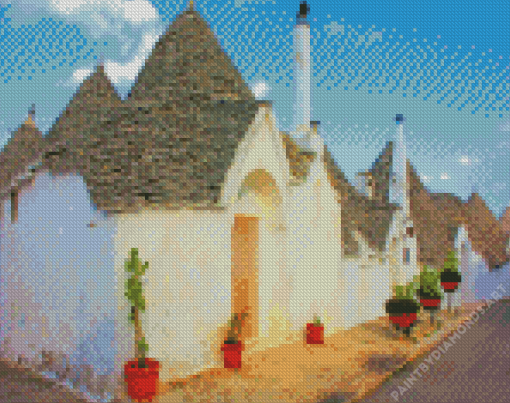 Alberobello Coast Diamond Painting