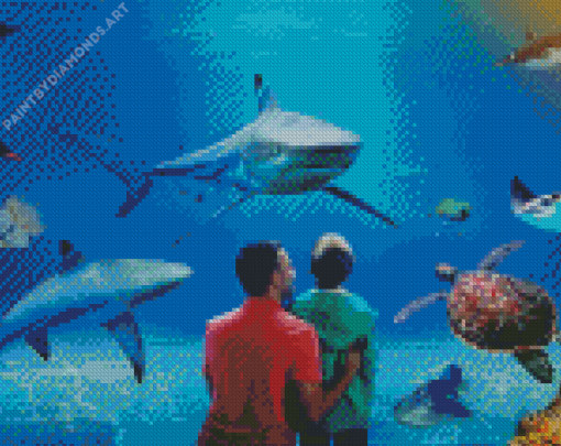 Aquarium Sea Life Diamond Painting