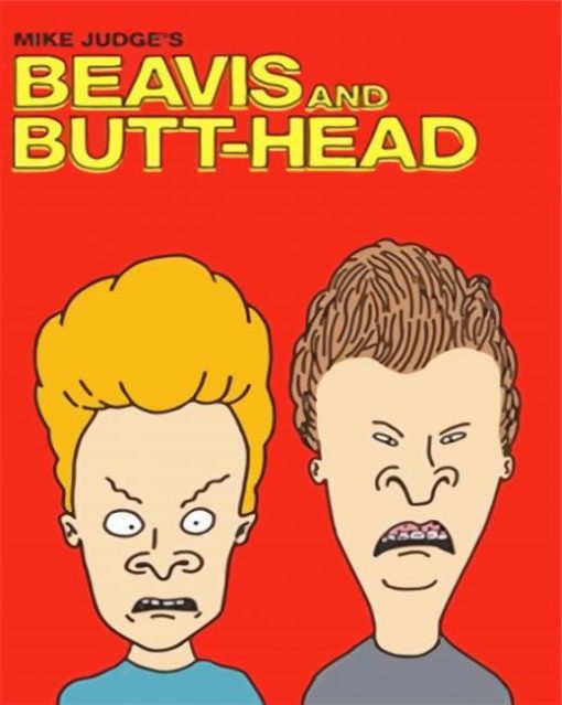 Beavis And Butt Head Diamond Painting