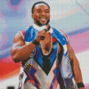 Big E Wrestler Diamond Painting