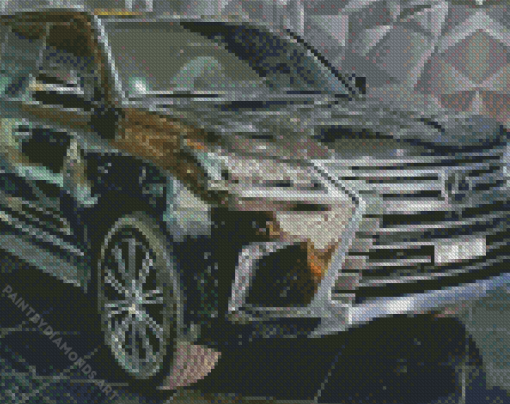 Lexus Gx Car Diamond Painting