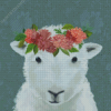 Bohemian Sheep Diamond Painting