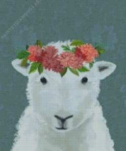 Bohemian Sheep Diamond Painting