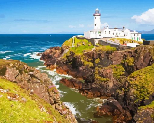 Fanad Head Lighthouse Diamond Painting