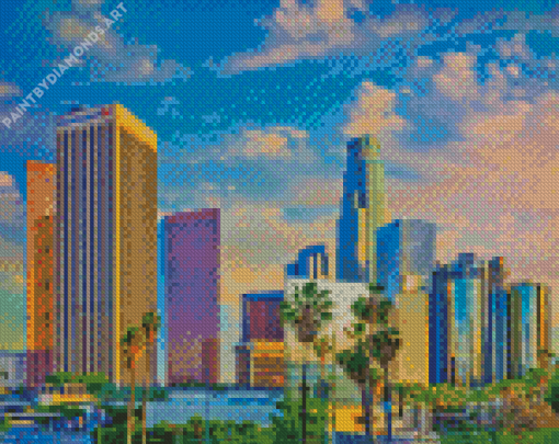 Downtown Los Angeles Diamond Painting