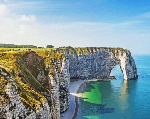 Etretat Seascapes Diamond Painting