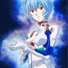 Evangelion Rei Ayanami Diamond Painting