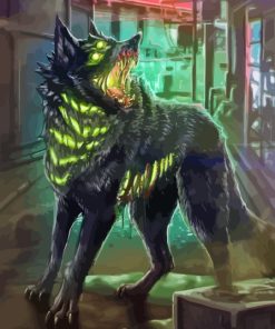 Wolf Monster Diamond Painting