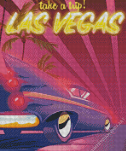 Las Vegas Poster Diamond Painting