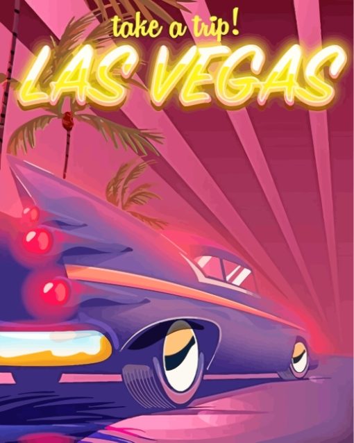 Las Vegas Poster Diamond Painting