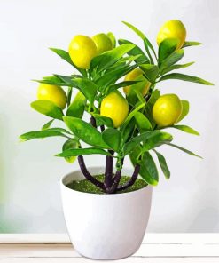 Lemon Tree Plant Diamond Painting