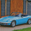 Blue Lotus Elan Diamond Painting