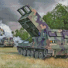 Military MLRS Diamond Painting