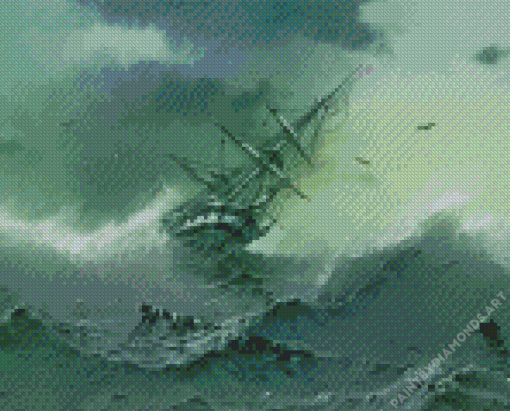 Shipwreck Diamond Painting