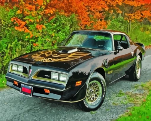 The Bandit Trans Am Diamond Painting