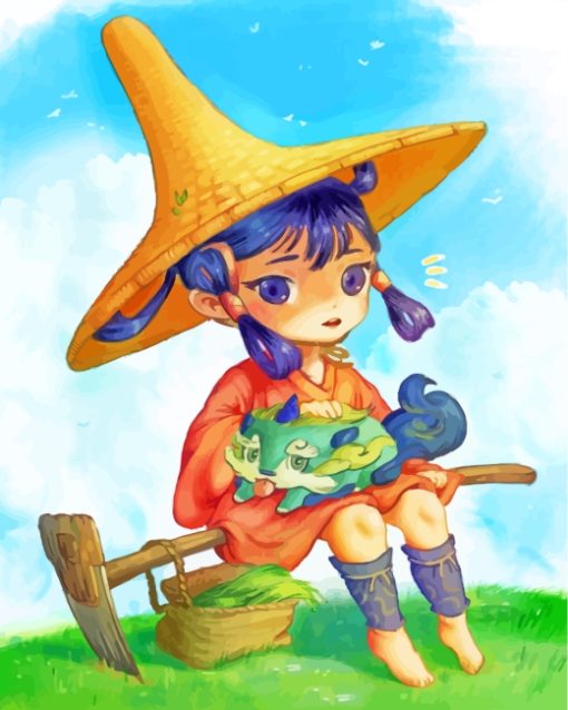 Tama And Sakuna Diamond Painting