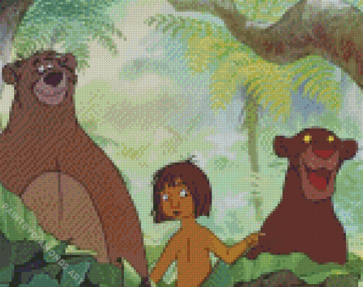 The Jungle Book Diamond Painting