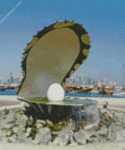 The Pearl Monument Diamond Painting