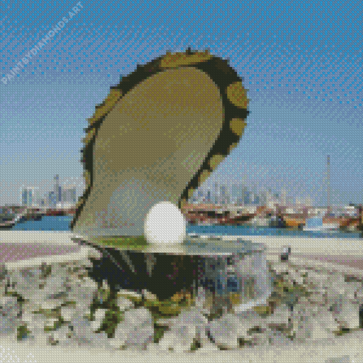 The Pearl Monument Diamond Painting