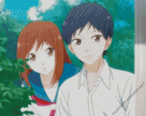 Blue Spring Ride Diamond Painting