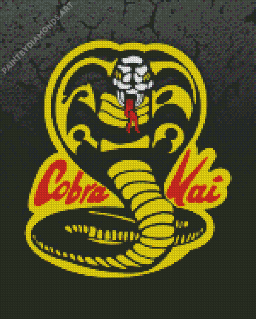 Cobra Kai Logo Diamond Painting