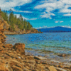 Lake Coeur Dalene Diamond Painting