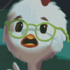 Chicken Wearing Glasses Diamond Painting